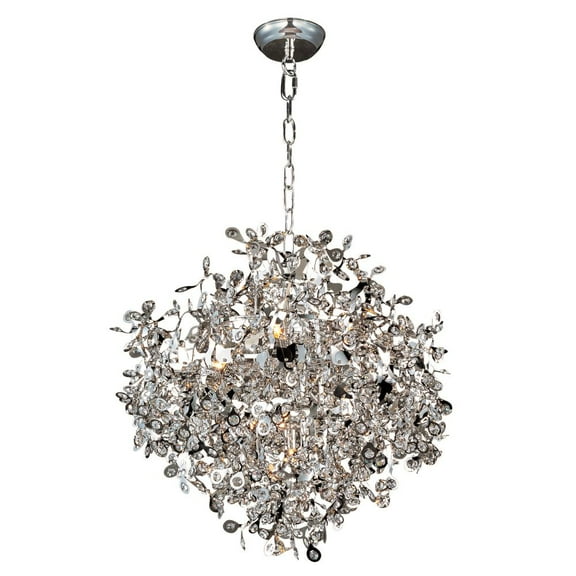 24205BCPC Maxim Lighting Comet-Ten Light Chandelier in Crystal style-25 Inches wide by 28 inches high     -Traditional Installation