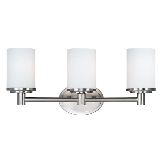 Maxim Lighting - Three Light Bath Vanity - Bath Vanity - Cylinder-3 Light Modern