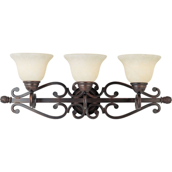 Maxim Lighting - Three Light Bath Vanity - Bath Vanity - Manor-3 Light Early