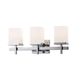 thumbnail image 1 of 2153SWPC Maxim Lighting Tetra-3 Light Bath Vanity-22 Inches wide by 9 inches high-Polished Chrome Finish, 1 of 5