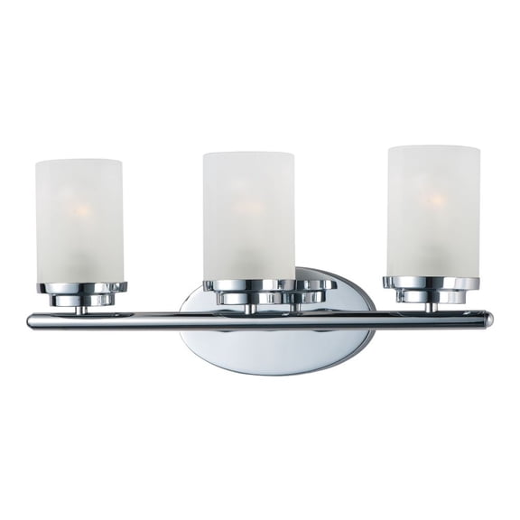 Maxim Lighting - Three Light Bath Vanity - Corona-3 Light Contemporary Bath