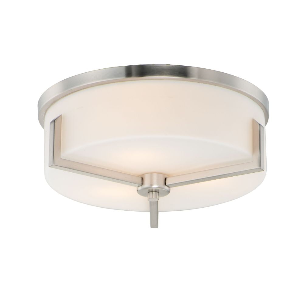 21280SWSN-Maxim Lighting-Dart-Three Light Flush Mount-14 Inches wide by 5.5 inches high-Satin Nickel Finish