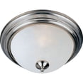 thumbnail image 1 of 5842FTSN Maxim Lighting Essentials-3 Light Flush Mount in Utility style-Satin Nickel Finish-Frosted Glass Color, 1 of 2