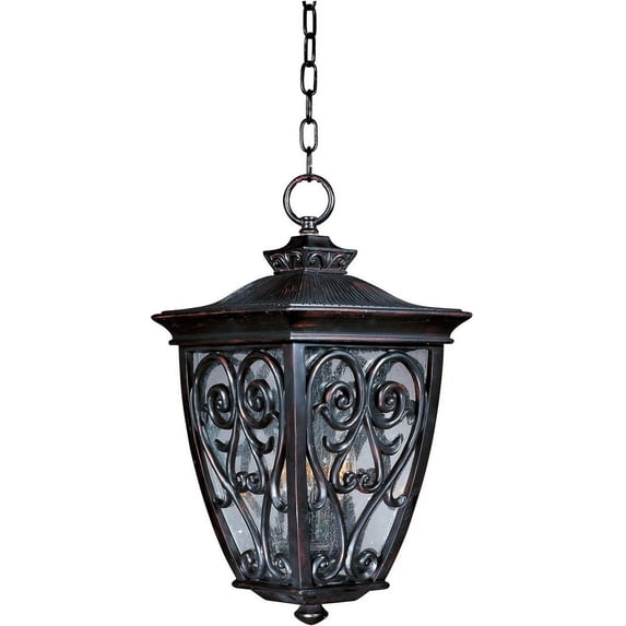 Maxim Lighting - Three Light Outdoor Hanging Lantern - Newbury VX-Three Light