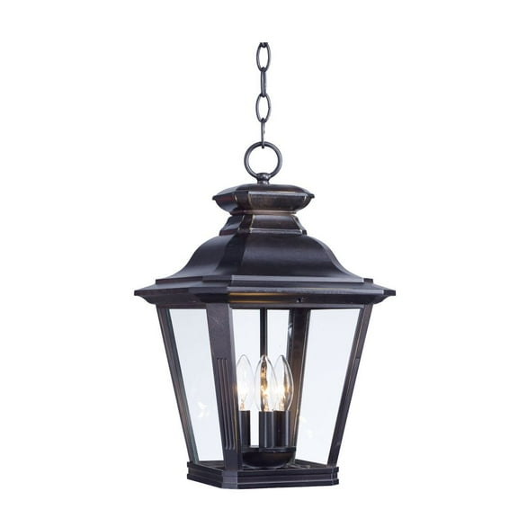 Maxim Lighting - Three Light Outdoor Hanging Lantern - Outdoor Hanging Lantern -
