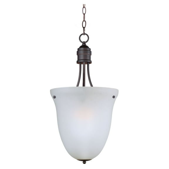 10048FTOI Maxim Lighting Logan-Three Light Pendant in Modern style-12.75 Inches wide by 26 inches high-Oil Rubbed Bronze Finish    -Traditional