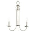 thumbnail image 1 of Maxim Lighting - Multi-Light Pendant - Logan-3 Light Candle Chandelier in Modern, 1 of 5