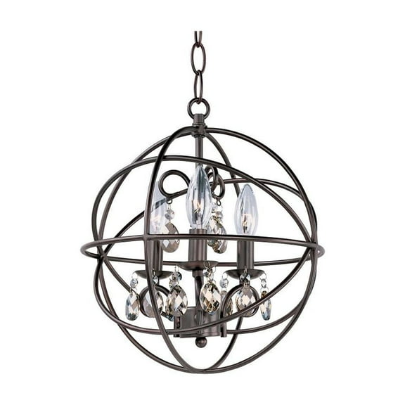Maxim Lighting - Three Light Pendant - Orbit-Three Light Chandelier in Modern