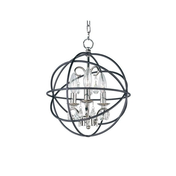 Maxim Lighting - Three Light Pendant - Orbit-Three Light Chandelier in Modern