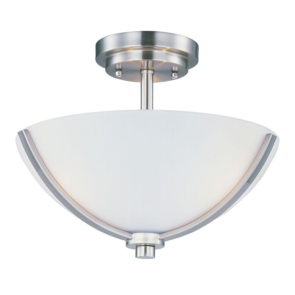 Maxim Lighting - Three Light Semi Flush Mount - Semi-Flush Mount ...