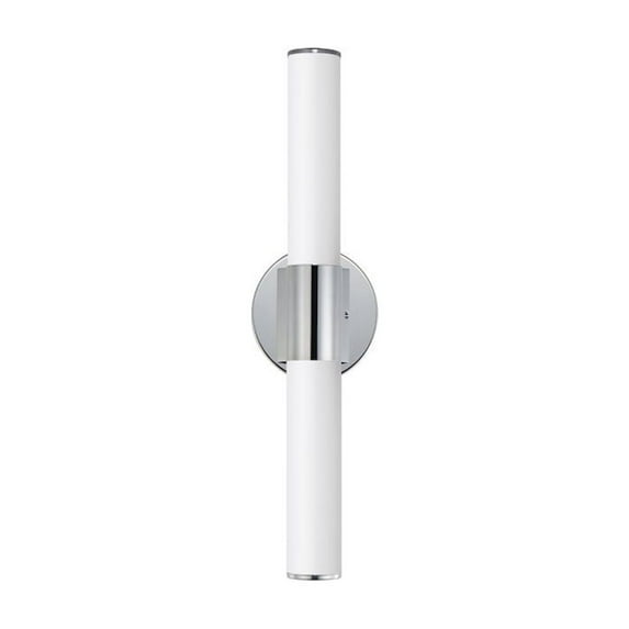 Tubo 1 - Light Polished Chrome Chrome Modern - LED Acrylic And Aluminum And Pmma
