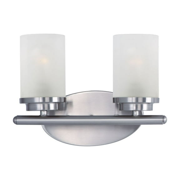 Maxim Lighting - Two Light Bath Vanity - Corona-2 Light Contemporary Bath Vanity