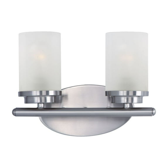 Maxim Lighting - Two Light Bath Vanity - Corona-2 Light Contemporary Bath Vanity