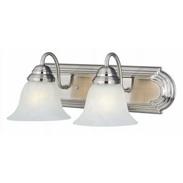 Maxim Lighting - Two Light Bath Vanity - Essentials-2 Light Early American Bath