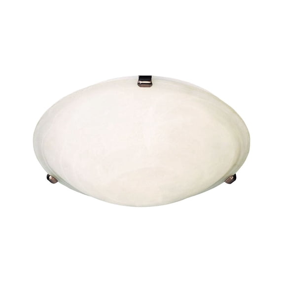 2680MROI Maxim Lighting Malaga-2 Light Flush Mount in Transitional style-12.5 Inches wide by 4 inches high-Oil Rubbed Bronze Finish-Marble Glass Color