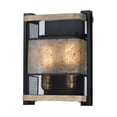 thumbnail image 1 of 27562BKBWAB Maxim Lighting Boundry-Two Light Wall Sconce-13.25 inches high, 1 of 5