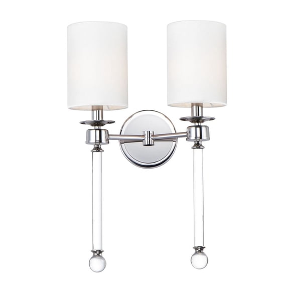16108WTCLPN Maxim Lighting Lucent-2 Light Wall Sconce in Contemporary style-13.75 Inches wide by 21 inches high