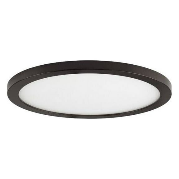 Maxim Lighting - Wafer - 10W 1 LED Round Flush Mount-0.5 Inches Tall and 5.5
