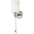 thumbnail image 1 of Maxim Lucent 21" High Polished Nickel Wall Sconce, 1 of 6