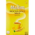 thumbnail image 1 of Maxim Mocha Gold Mild Coffee Mix 12g X 100pc (2.64 Pound), 1 of 5