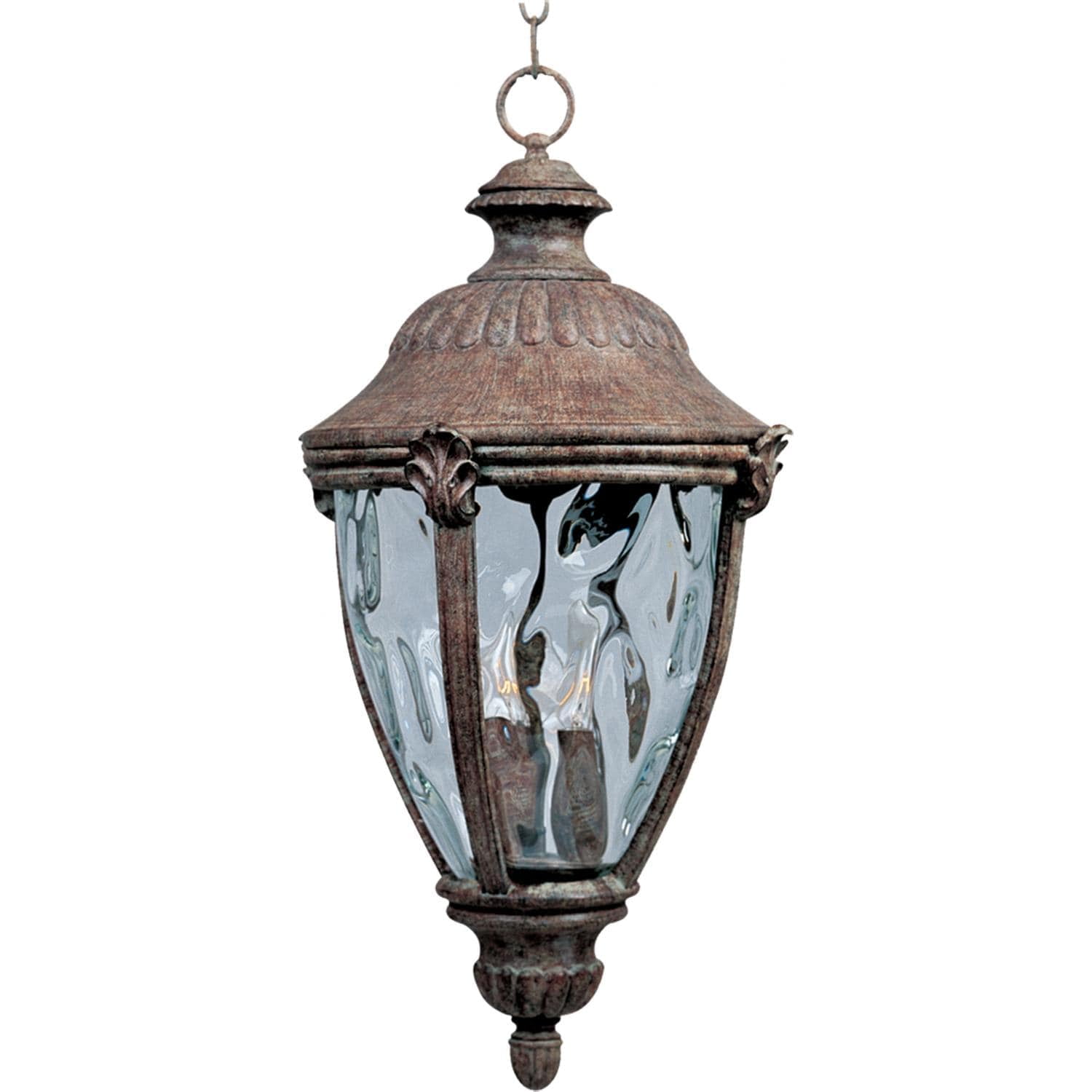 Maxim Lighting - Three Light Outdoor Hanging Lantern - Outdoor Hanging Lantern -