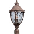 thumbnail image 1 of Maxim Morrow Bay DC Three Light 24-Inch Outdoor Post Light - Earth Tone - 3181WGET, 1 of 2