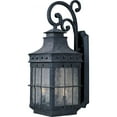 thumbnail image 1 of Maxim Nantucket Three Light 22-Inch Outdoor Wall Light - Country Forge - 30084CDCF, 1 of 3