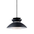 thumbnail image 1 of 11359WTBK Maxim Lighting Nordic-One Light Pendant-14.25 Inches wide by 8 inches high-Black Finish    -Traditional Installation, 1 of 5