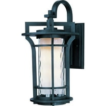 Maxim Oakville One Light 17-Inch Outdoor Wall Light - Black Oxide - 30485WGBO