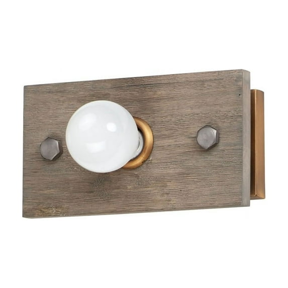 25241WWDAB-Maxim Lighting-Plank-One Light Wall Sconce-11 Inches wide by 6 inches high