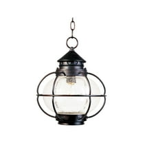 Maxim Portsmouth One Light 14-Inch Outdoor Hanging Lantern - Oil Rubbed Bronze - 30506CDOI