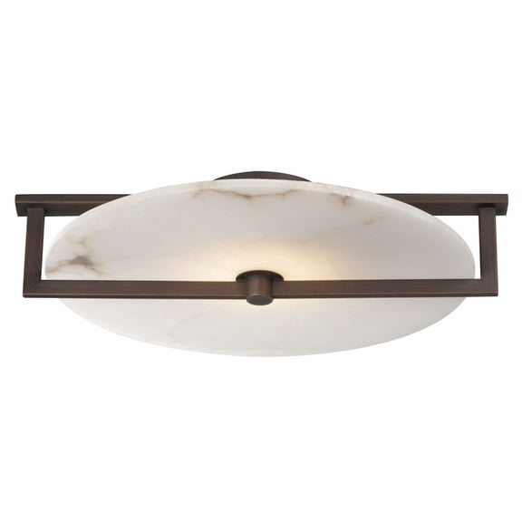 Maxim Quarry LED Wall Sconce/Flush Mount - Dark Bronze - 18200WADBZ