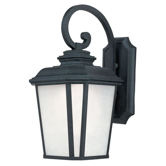 Maxim Radcliffe One Light 20-Inch Outdoor Wall Light - Black Oxide - 3346WFBO
