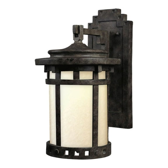 Maxim Santa Barbara Dark Sky One Light 16-Inch Outdoor Wall Light - Sienna - 3144MOSE