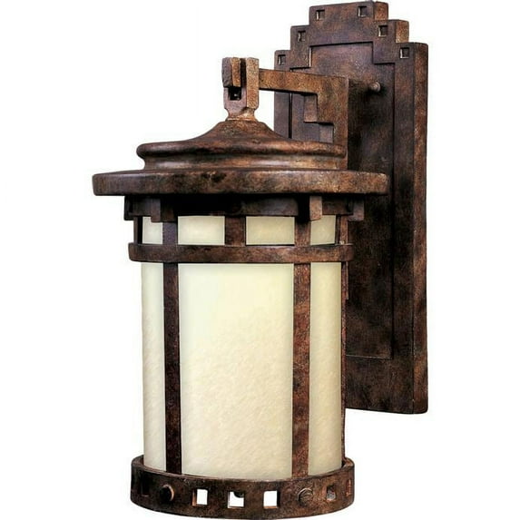 Maxim Santa Barbara Outdoor Wall Lantern - 13H in. Sienna - Dark Sky