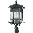 thumbnail image 1 of Maxim Scottsdale Three Light 22-Inch Outdoor Post Light - Country Forge - 30120CDCF, 1 of 2