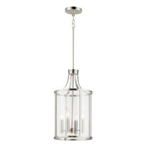25253CLSN Maxim Lighting Sentinel - 4 Light Pendant-21.5 Inches Tall and 12 Inches Wide-Satin Nickel Finish    -Traditional Installation