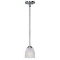 Maxim Stefan 1-Light Mini Pendant - Satin Nickel - 92061FTSN