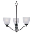thumbnail image 1 of 10064FTOI Maxim Lighting Stefan-Three Light Chandelier in Contemporary style-21 Inches wide by 22 inches high-Oil Rubbed Bronze Finish, 1 of 2