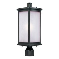 Maxim Terrace One Light 19-Inch Outdoor Post Light - Bronze - 3250FSBZ