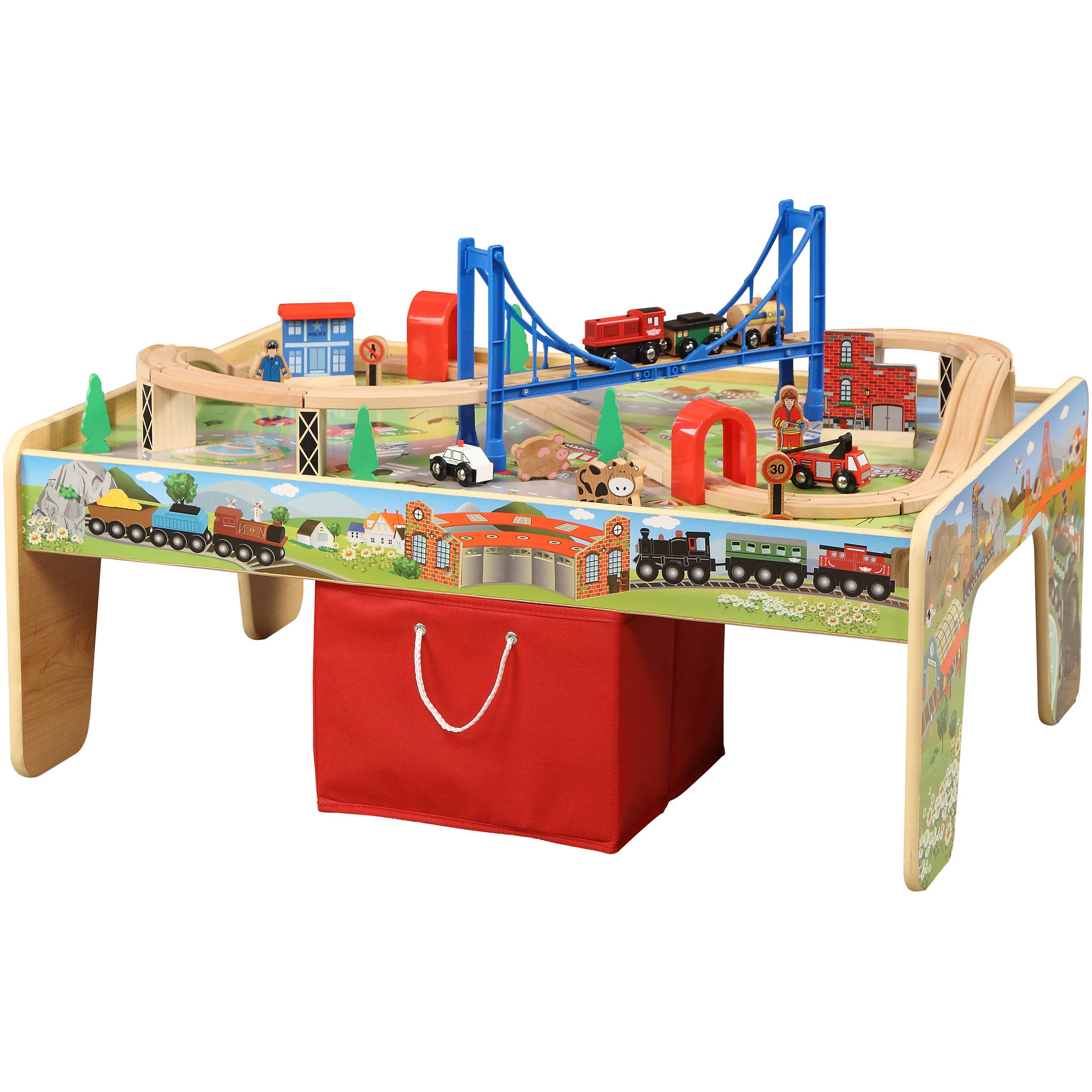 Maxim Train Activity Table (50 Pieces) Toy Trains - image 1 of 3