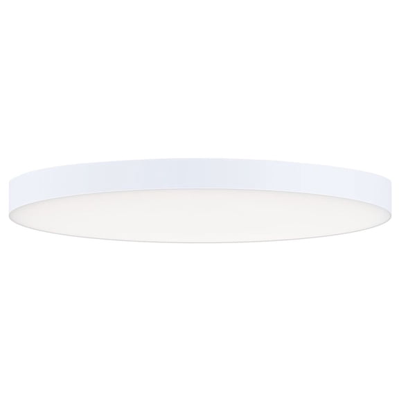 57670WTWT Maxim Lighting Trim - 16 Inch 25W 1 LED Round Flush Mount-White Finish