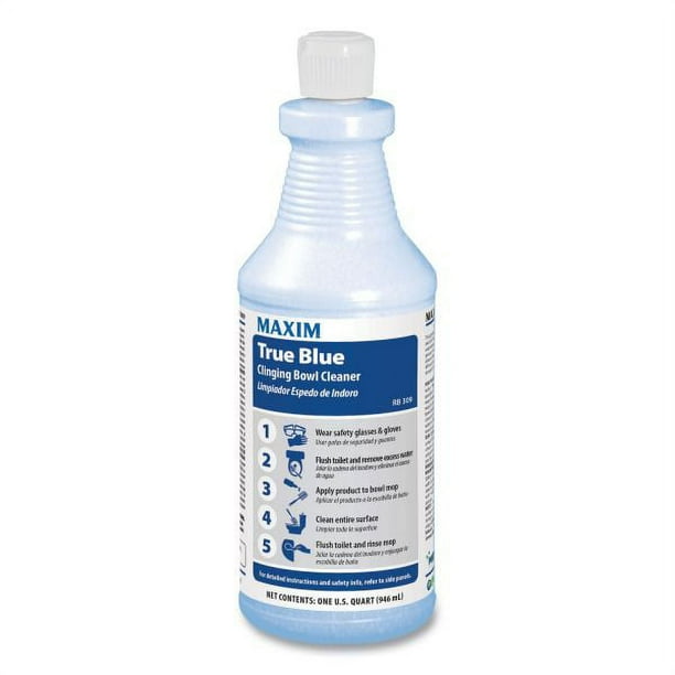 Maxim Restroom Cleaner - 32 fl oz (1 quart) - Fresh Scent - 12 / Carton - Blue Maxim Restroom Cleaner - 32 fl oz (1 quart) - Fresh Scent - 12 / Carton - Blue