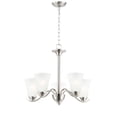 thumbnail image 1 of 12075FTSN Maxim Lighting Vital-5 Light Chandelier-23 Inches wide by 20 inches high-Satin Nickel Finish    -Traditional Installation, 1 of 5
