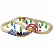 Maxim Wooden Train Set (40 Pieces) Play Train Set