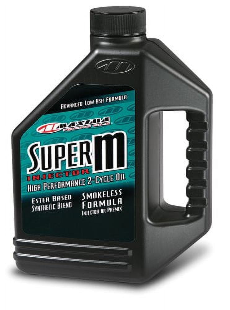 Maxima 289128 Super M Injector 2Stroke Premix/Injector Oil 1 Gallon