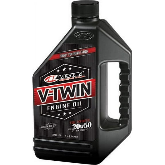 Maxima  30-11901; V-Twin Full Synthetic Engine Oil 20W-50 32Oz