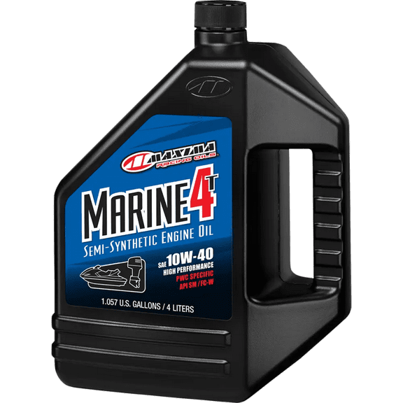 MAXIMA RACING OIL Marine Synthetic Blend 4T Engine Oil - 10W-40 - 4 L 30-529128