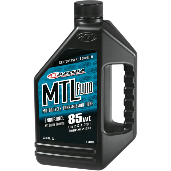 Maxima 40901 MTL-E 85WT Motorcycle Transmission/Clutch Fluid - 1 Liter Bott
