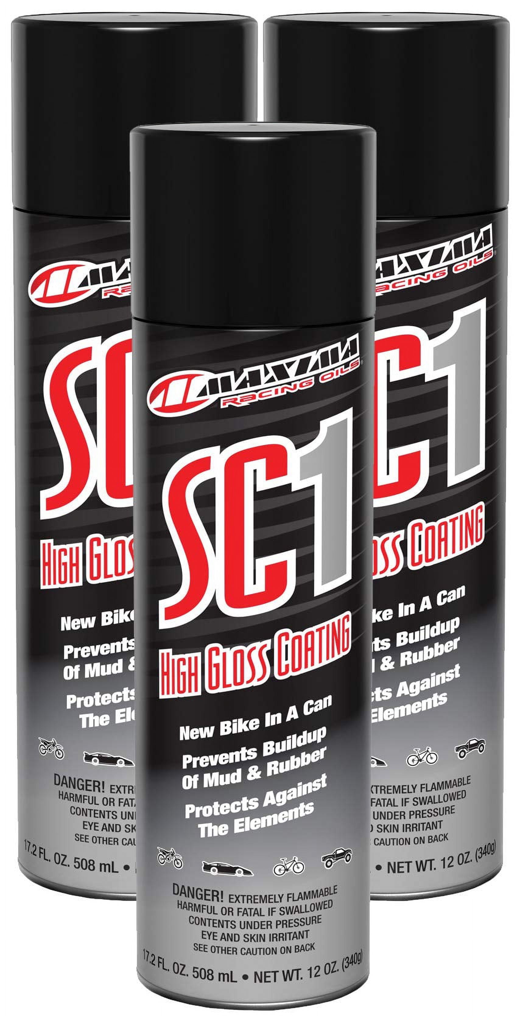 Maxima 78920 SC1 High Gloss Coating 17.2 fl. oz. 508 ml - Net Wt. 12 oz Cleaner (10-Pack) + Scented Air Freshener (10-Pack)